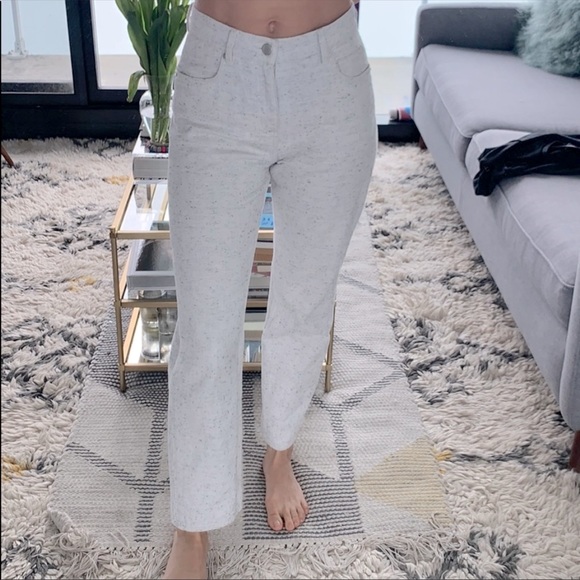 COS white/grey denim with black flecks - Picture 3 of 3